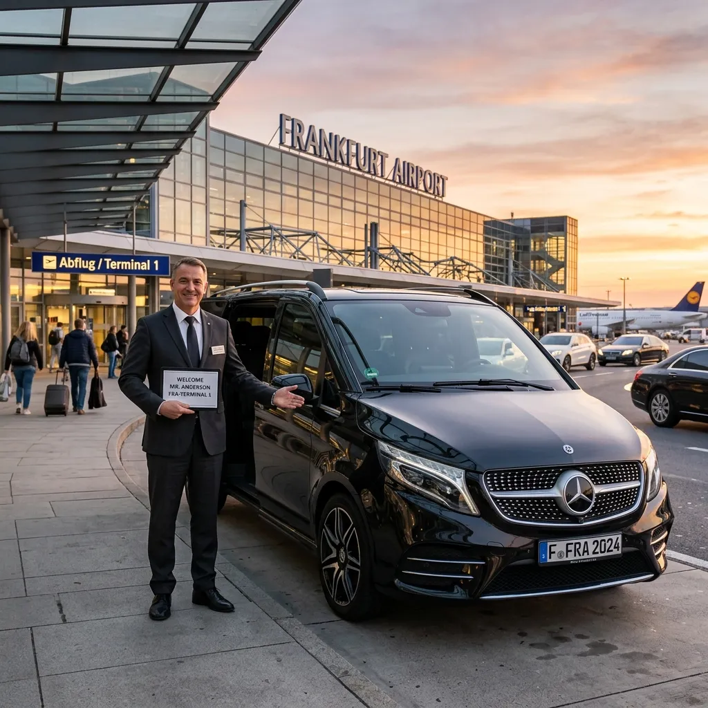 Professioneller Xride Fahrer für Flughafentransfer Gießen